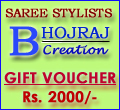 Bhojraj Sarees Gift Voucher Rs.2000/-
