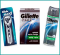 Gillette Mach-3 Razor, Shaving Foam & Aftershave