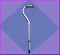 Metal Cane for walking aid