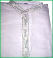 White CottonPunjabi with Pyjama
