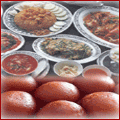 Chinese Lunch Pack for 2& 10 Gulab Jamun