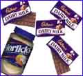 500 gms Horlicks & Cadburys Chocolates